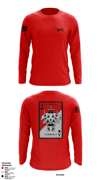 E.Co 3/CAB “Cerberus” 56288526 Long Sleeve Performance Shirt - 43