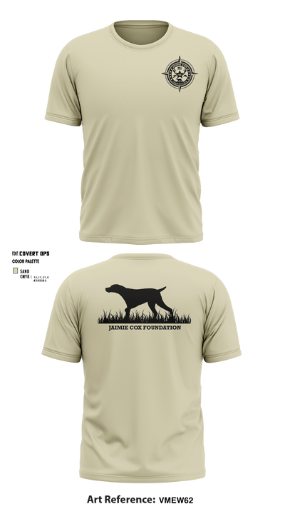 Jaimie Cox Foundation 83768320 Short Sleeve Performance Shirt - 1