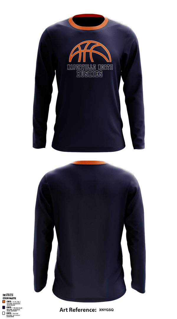 Long Sleeve Performance Shirt, Jr Huskies Basketball, Men's Basketball, Teamtime, Team time, sublimation, custom sports apparel, team uniforms, spirit wear, spiritwear, sports uniforms, custom shirts, team store, custom team store, fundraiser sports, apparel fundraiser