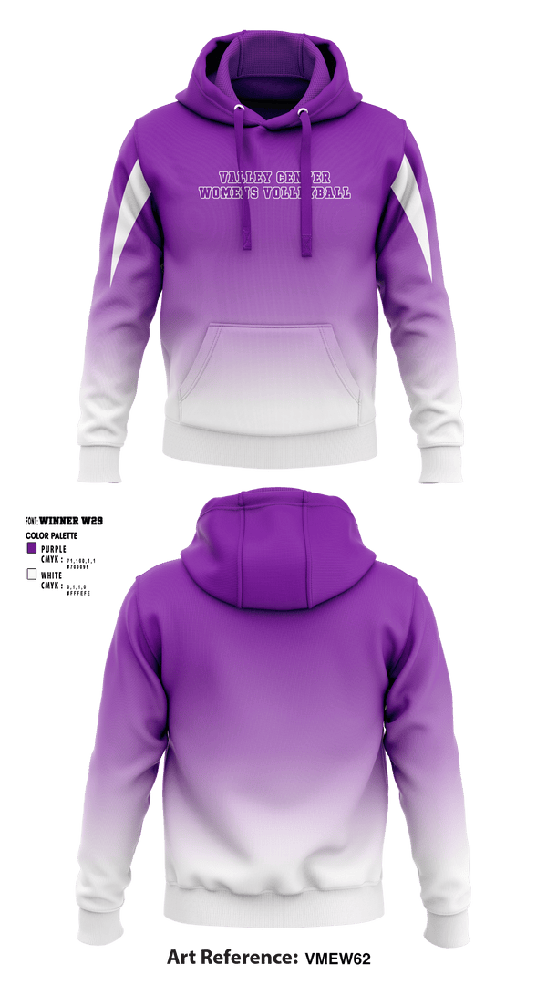 Hoodie, Valley Center High School, Women's Volleyball, Teamtime, Team time, sublimation, custom sports apparel, team uniforms, spirit wear, spiritwear, sports uniforms, custom shirts, team store, custom team store, fundraiser sports, apparel fundraiser