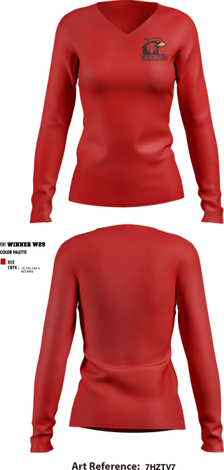 Women's Long Sleeve Vneck Shirt, Corona High School Volleyball, Women's Volleyball, Teamtime, Team time, sublimation, custom sports apparel, team uniforms, spirit wear, spiritwear, sports uniforms, custom shirts, team store, custom team store, fundraiser sports, apparel fundraiser