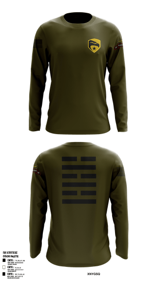 Long Sleeve Performance Shirt, , Army, Teamtime, Team time, sublimation, custom sports apparel, team uniforms, spirit wear, spiritwear, sports uniforms, custom shirts, team store, custom team store, fundraiser sports, apparel fundraiser