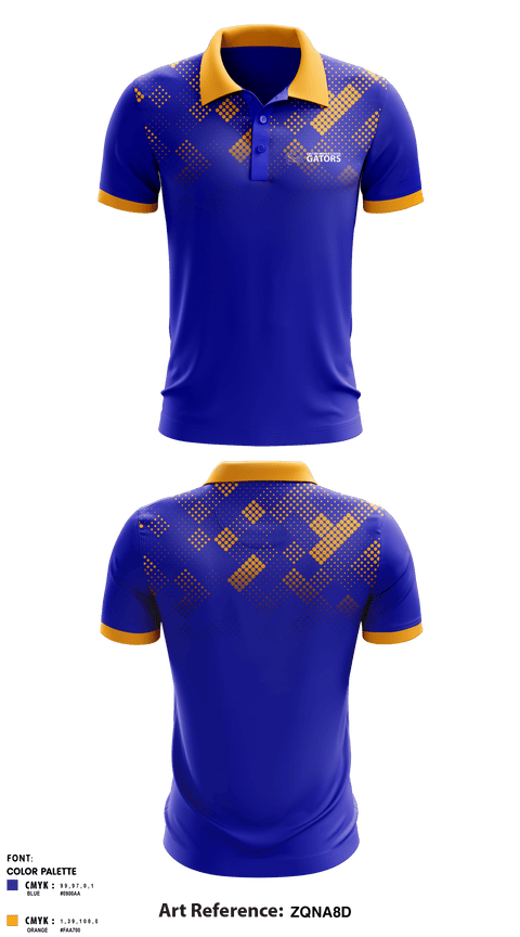 Short Sleeve Performance Polo, Gautier Middle School Gators, Spirit Store, Teamtime, Team time, sublimation, custom sports apparel, team uniforms, spirit wear, spiritwear, sports uniforms, custom shirts, team store, custom team store, fundraiser sports, apparel fundraiser