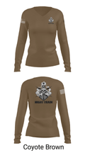 744 Night Train 26449981 Women's Long Sleeve V-neck Shirt - 38