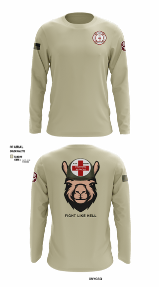 Long Sleeve Performance Shirt, WBAMCAlpha Company, WBAMC, Softball, Teamtime, Team time, sublimation, custom sports apparel, team uniforms, spirit wear, spiritwear, sports uniforms, custom shirts, team store, custom team store, fundraiser sports, apparel fundraiser
