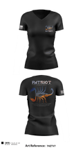 PBS Dustoff 80711922 Women's Short Sleeve V-neck Shirt - 7