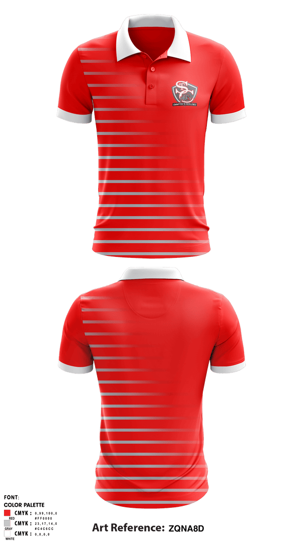 Short Sleeve Performance Polo, Saint Clair Junior High School, Spirit Store, Teamtime, Team time, sublimation, custom sports apparel, team uniforms, spirit wear, spiritwear, sports uniforms, custom shirts, team store, custom team store, fundraiser sports, apparel fundraiser