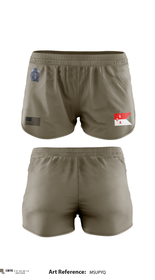 Ranger Panties, 2-6 Cav A Trp, Army, Teamtime, Team time, sublimation, custom sports apparel, team uniforms, spirit wear, spiritwear, sports uniforms, custom shirts, team store, custom team store, fundraiser sports, apparel fundraiser