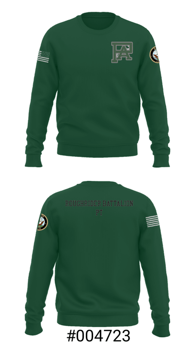 Roughrider Battalion 33951588 Crew Neck Sweatshirt - 7