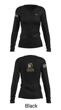 B Co., 326 BEB, 1 BCT, 101st ABN DIV (AASLT) 89125861 Women's Long Sleeve V-neck Shirt - 39