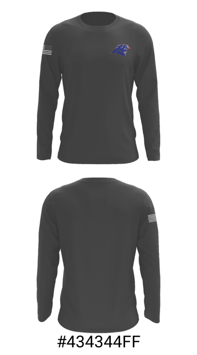 Mars Hill Bible Middle School Golf 51279924 Long Sleeve Performance Shirt - 13
