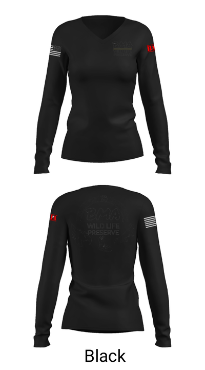 SOTF TU NORTH 40081354 Women's Long Sleeve V-neck Shirt - 39