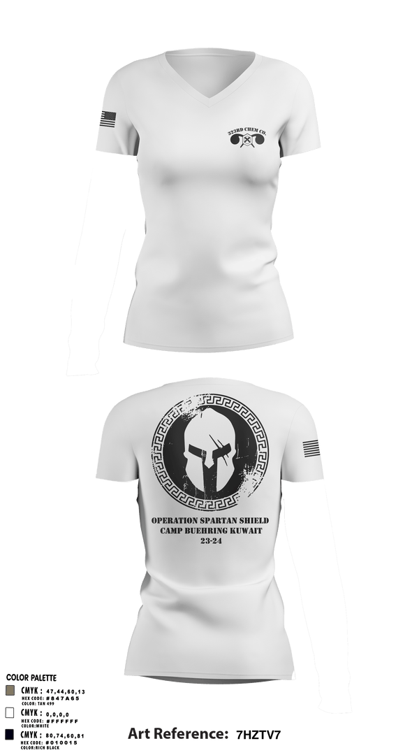 Women's Short Sleeve Vneck Shirt, , Army, Teamtime, Team time, sublimation, custom sports apparel, team uniforms, spirit wear, spiritwear, sports uniforms, custom shirts, team store, custom team store, fundraiser sports, apparel fundraiser