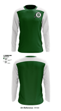 Schuyler Central High School Cheer 82314390 Long Sleeve Performance Shirt - 1