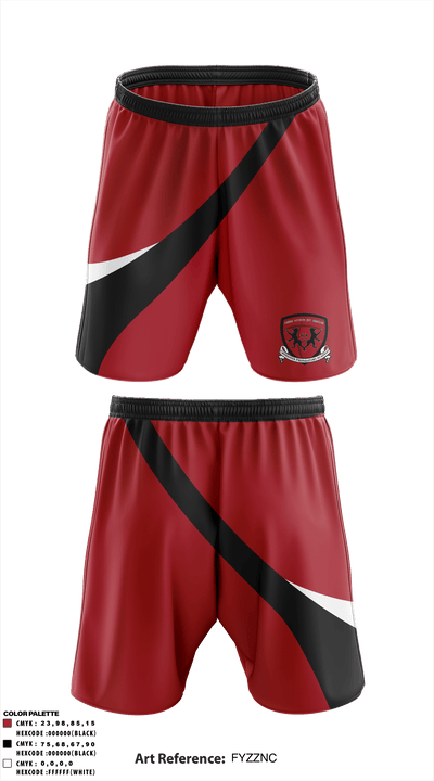 Crossover Preparatory Academy 33111163 Athletic Shorts With Pockets - 1