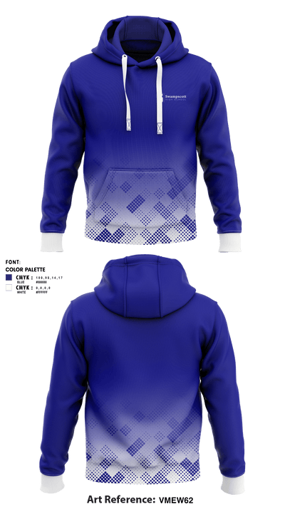 Swampscott High School Tennis 56213717 Hoodie - 1