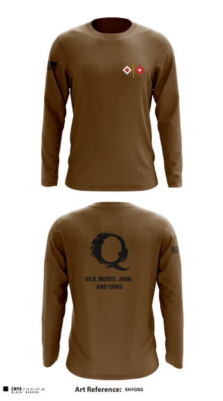 Long Sleeve Performance Shirt, , Army, Teamtime, Team time, sublimation, custom sports apparel, team uniforms, spirit wear, spiritwear, sports uniforms, custom shirts, team store, custom team store, fundraiser sports, apparel fundraiser