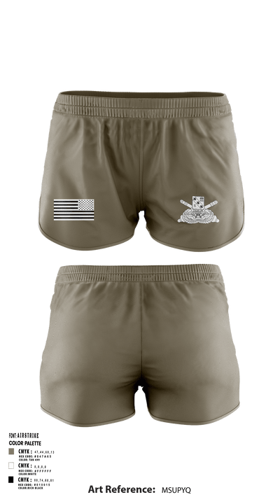 ALPHA BTRY, 2-319th AFAR 68475694 Women's Shorts - 3