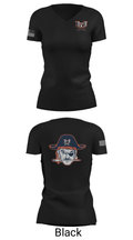 Habersham Central High School Cross Country 1890251 Women's Short Sleeve V-neck Shirt - 19