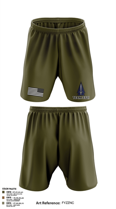3rd SFAB 14346541 Athletic Shorts With Pockets - 1
