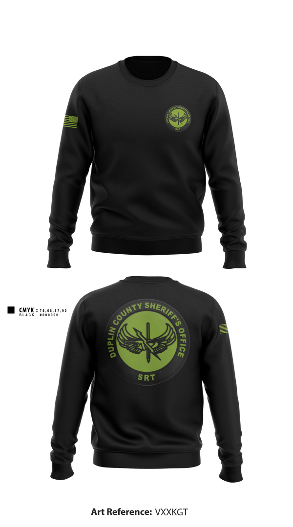 Crew Neck Sweatshirt, Duplin County Special Response Team, Police, Teamtime, Team time, sublimation, custom sports apparel, team uniforms, spirit wear, spiritwear, sports uniforms, custom shirts, team store, custom team store, fundraiser sports, apparel fundraiser