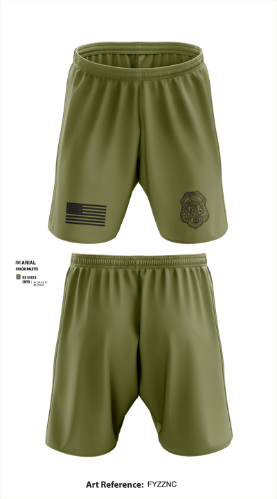 District 13 TF 92193766 Athletic Shorts With Pockets - 4