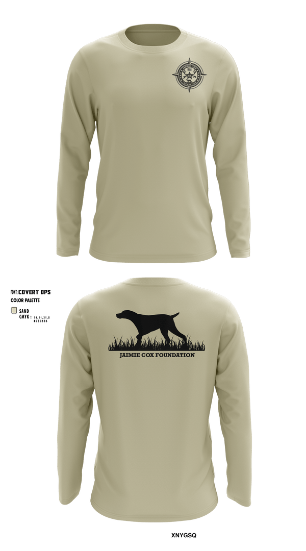 Long Sleeve Performance Shirt, Jaimie Cox Foundation, , Teamtime, Team time, sublimation, custom sports apparel, team uniforms, spirit wear, spiritwear, sports uniforms, custom shirts, team store, custom team store, fundraiser sports, apparel fundraiser