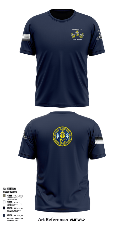 EOD GROUP TWO CHIEF’S MESS 26436916 Short Sleeve Performance Shirt - 4