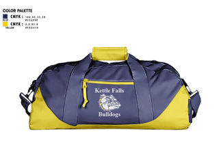 Duffle Bag, Kettle Falls High School Cheer, Cheer, Teamtime, Team time, sublimation, custom sports apparel, team uniforms, spirit wear, spiritwear, sports uniforms, custom shirts, team store, custom team store, fundraiser sports, apparel fundraiser