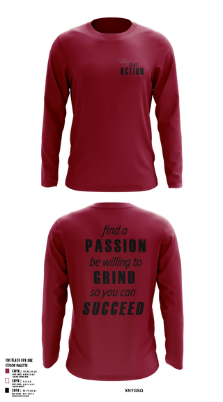 Long Sleeve Performance Shirt, Take Action, Spirit Store, Teamtime, Team time, sublimation, custom sports apparel, team uniforms, spirit wear, spiritwear, sports uniforms, custom shirts, team store, custom team store, fundraiser sports, apparel fundraiser