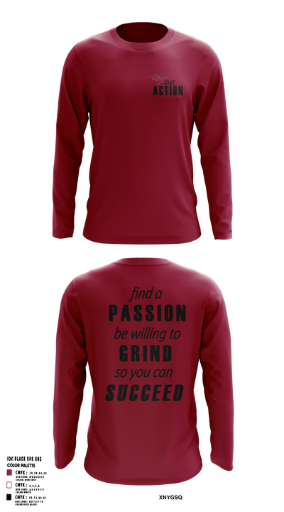 Take Action 37258519 Long Sleeve Performance Shirt - 2