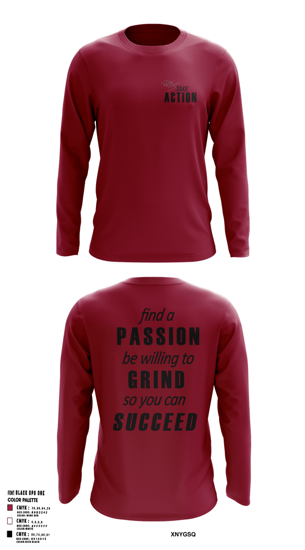Long Sleeve Performance Shirt, Take Action, Spirit Store, Teamtime, Team time, sublimation, custom sports apparel, team uniforms, spirit wear, spiritwear, sports uniforms, custom shirts, team store, custom team store, fundraiser sports, apparel fundraiser