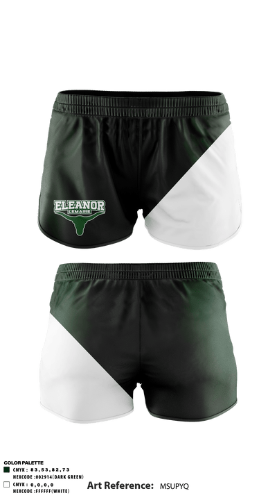 Eleanor Lemaire Junior High School 40593565 Track Shorts - 1