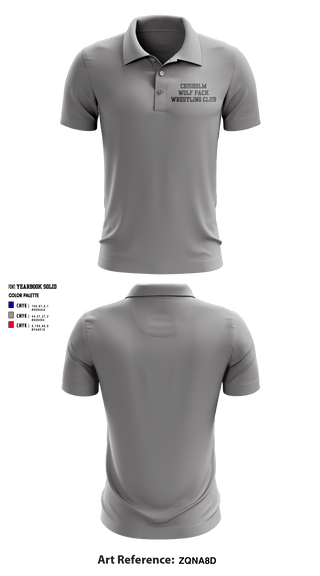 Short Sleeve Performance Polo, Chisholm Wolf Pack Wrestling Club, Wrestling, Teamtime, Team time, sublimation, custom sports apparel, team uniforms, spirit wear, spiritwear, sports uniforms, custom shirts, team store, custom team store, fundraiser sports, apparel fundraiser