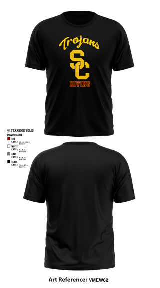 Short Sleeve Performance Shirt, University Of Southern California Diving, Spirit Store, Teamtime, Team time, sublimation, custom sports apparel, team uniforms, spirit wear, spiritwear, sports uniforms, custom shirts, team store, custom team store, fundraiser sports, apparel fundraiser