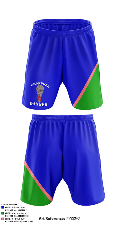 GrangerDanger 5370643 Athletic Shorts With Pockets - 1