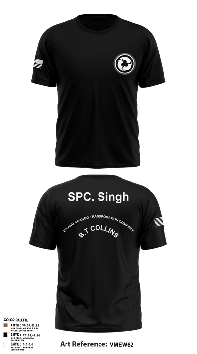 227TH ICTC 58487744 Short Sleeve Performance Shirt - 3