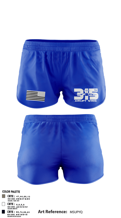 Ranger Panties, , Air Force, Teamtime, Team time, sublimation, custom sports apparel, team uniforms, spirit wear, spiritwear, sports uniforms, custom shirts, team store, custom team store, fundraiser sports, apparel fundraiser