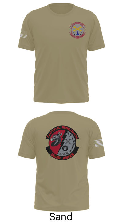 803rd AMXS 6035859 Short Sleeve Performance Shirt - 35