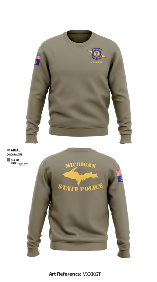 Crew Neck Sweatshirt, , Police, Teamtime, Team time, sublimation, custom sports apparel, team uniforms, spirit wear, spiritwear, sports uniforms, custom shirts, team store, custom team store, fundraiser sports, apparel fundraiser