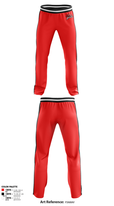 Union Grove High School Cheer 8056600 Sweatpants - 1