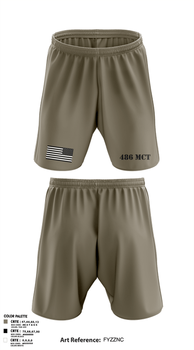 486 MCT 78837578 Athletic Shorts With Pockets - 1