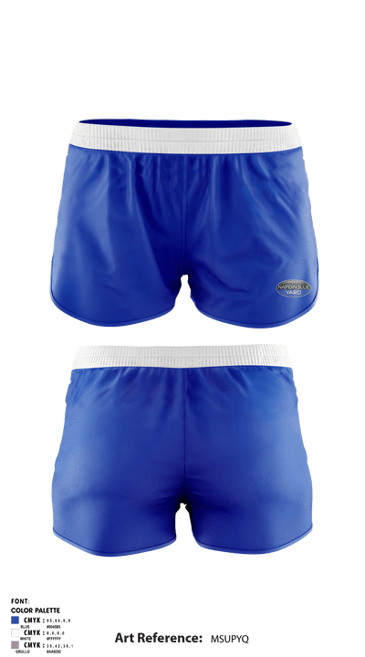 Naperville Yard Indoor Sports Complex 27019954 Women's Shorts - 1