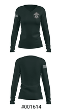 Otero County Sheriff’s Office 70976125 Women's Long Sleeve V-neck Shirt - 37