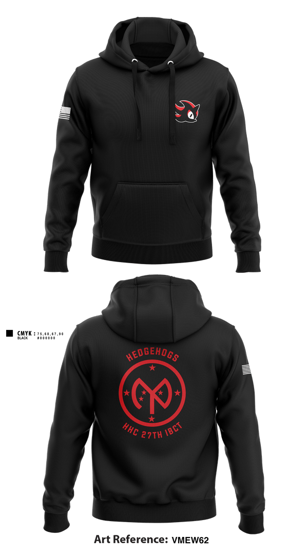 Hoodie, HHC 27th IBCT, , Teamtime, Team time, sublimation, custom sports apparel, team uniforms, spirit wear, spiritwear, sports uniforms, custom shirts, team store, custom team store, fundraiser sports, apparel fundraiser