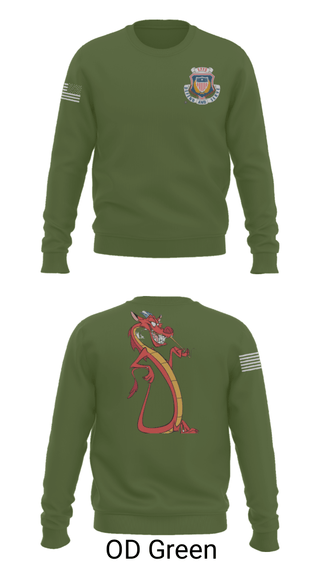 Crew Neck Sweatshirt, , Army, Teamtime, Team time, sublimation, custom sports apparel, team uniforms, spirit wear, spiritwear, sports uniforms, custom shirts, team store, custom team store, fundraiser sports, apparel fundraiser