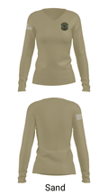 Violent Crimes 46974961 Women's Long Sleeve V-neck Shirt - 40