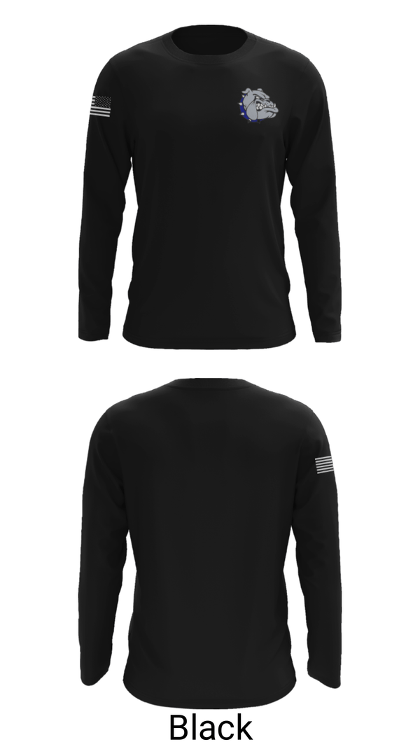 Long Sleeve Performance Shirt, East Junior High School Basketball, Men's Basketball, Teamtime, Team time, sublimation, custom sports apparel, team uniforms, spirit wear, spiritwear, sports uniforms, custom shirts, team store, custom team store, fundraiser sports, apparel fundraiser