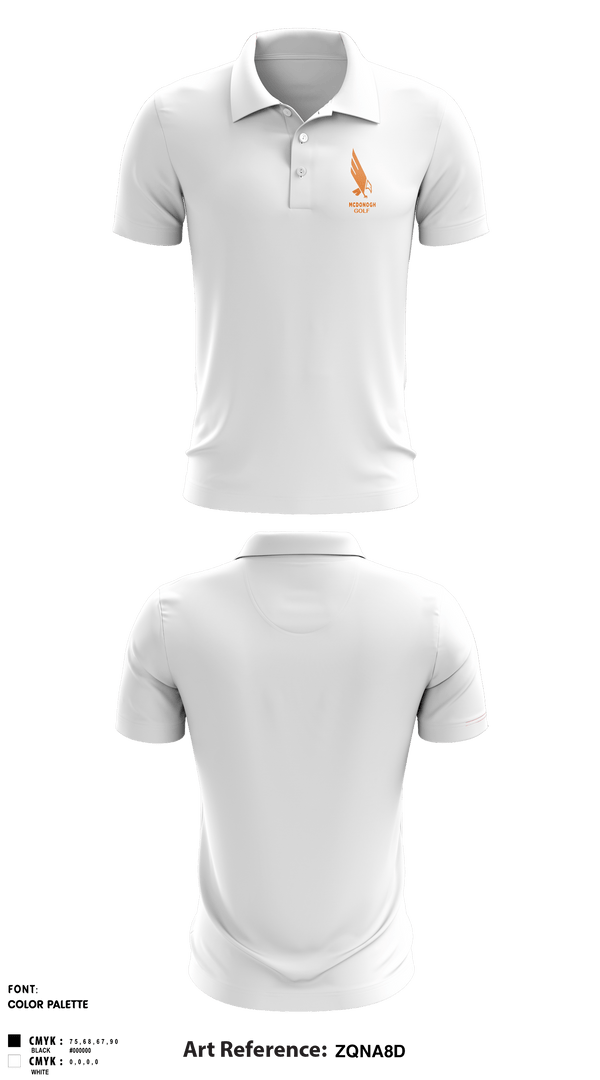 Short Sleeve Performance Polo, Mcdonogh School Golf, Golf, Teamtime, Team time, sublimation, custom sports apparel, team uniforms, spirit wear, spiritwear, sports uniforms, custom shirts, team store, custom team store, fundraiser sports, apparel fundraiser