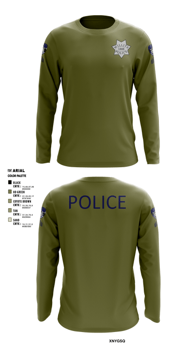 Willits Little Lake JRTF 70658416 Long Sleeve Performance Shirt - 9
